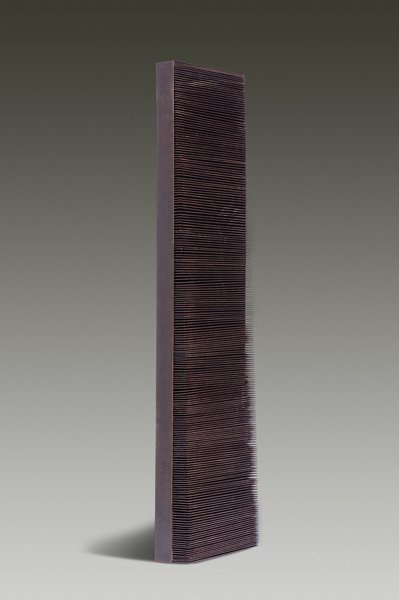Mary Pola, Untitled n.6, cm 33x10x120h, oxidized iron and iron, 2012